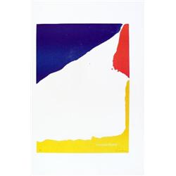 Signed 1965 Frankenthaler Paris Review Lithograph