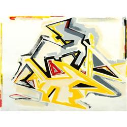Signed 1981 Ashbaugh Untitled Serigraph