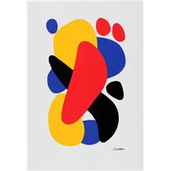 Calder Boomerang Serigraph