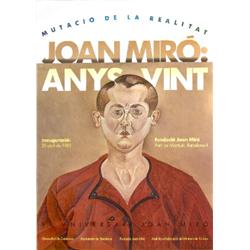 1983 Miro Anys Vint Poster