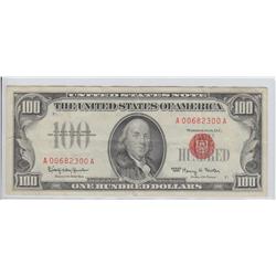 $100 LEGAL TENDER 1966 BOLD