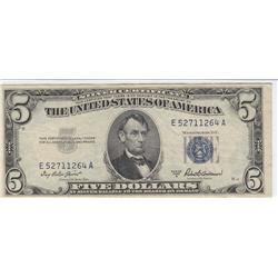 $5 SILVER CERTIFICATE 1953