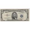 Image 1 : $5 SILVER CERTIFICATE 1953