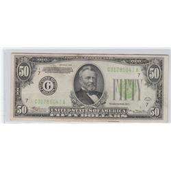 $50 FRN 1934 BOLD