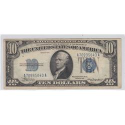 $10 SILVER CERTIFICATE 1934