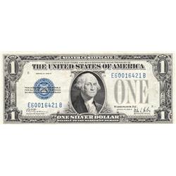 $1 FUNNY BACK SILVER CERTIFICATE 1928