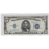 Image 1 : $5 UNC SILVER CERTIFICATE EMBOSSING  1934 BOLD