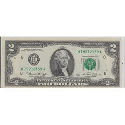 $2 1976 BICENTENNIAL UNC FRN  ST LOUIS