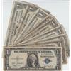 Image 1 : GROUP OF 10 MIXED DATE SILVER CERTIFICATES $1