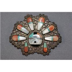 ZUNI SILVER PIN