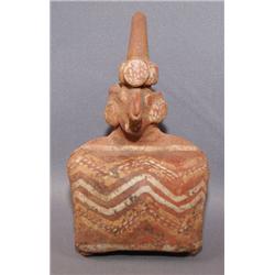 PRE-COLUMBIAN POTTERY IDOL