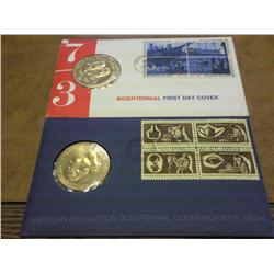 1972 & 73 US MINT BICENTENNIAL FDC'S
