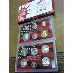 2004 US SILVER PROOF SET (WITH BOX)