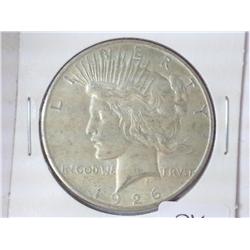 1926-D PEACE SILVER DOLLAR