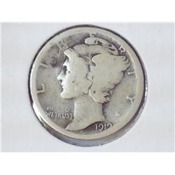 1919-S MERCURY DIME