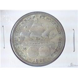 1893 COLUMBIAN EXPOSITION HALF DOLLAR