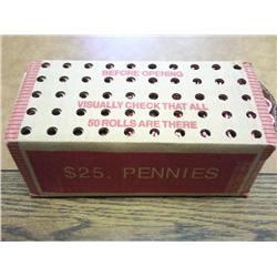 50 ROLLS 2009-P LINCOLN RAIL SPLITTER (UNC)