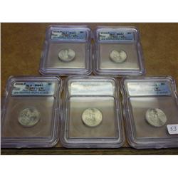 5-2005-P OCEAN VIEW NICKELS ICG MS67