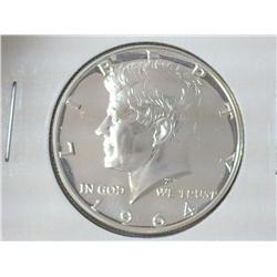 1964 KENNEDY HALF DOLLAR GEM PROOF