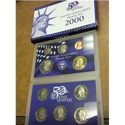 2000 US PROOF SET (WITH BOX)