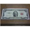 Image 1 : 1953-C US TWO DOLLAR NOTE (CRISP) RED SEAL
