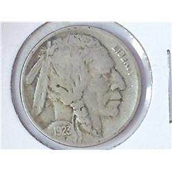 1923 BUFFALO NICKEL (VERY FINE)