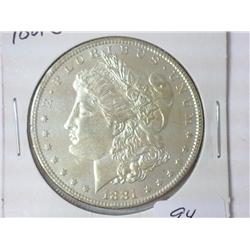1881-O MORGAN SILVER DOLLAR (UNC)