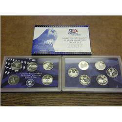 2007 & 09 US 50 STATE QUARTERS PROOF SETS