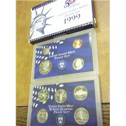 1999 US PROOF SET (WITH BOX)