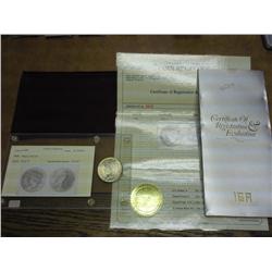 1922 PEACE SILVER DOLLAR ICR MS65/65