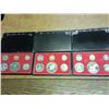 Image 2 : 1974, 75 & 76 US PROOF SETS (WITH BOXES)