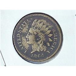 1864 INDIAN HEAD CENT