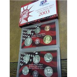 2003 US SILVER PROOF SET (WITH BOX)