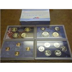 2009 US PROOF SET (WITH BOX) 18 PIECES