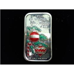 1 TROY OZ .999 FINE SILVER INGOT