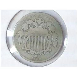 1882 SHIELD NICKEL