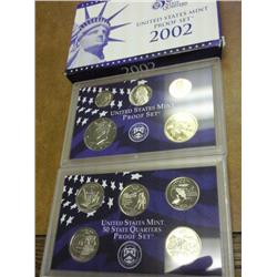 2002 US PROOF SET (WITH BOX)