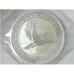1996 AUSTRALIA KOOKABURRA 1 OZ SILVER (PF LIKE)