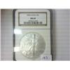 Image 1 : 2005 AMERICAN SILVER EAGLE NGC MS69