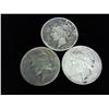 Image 1 : 1922-D, 23-S & 26-D PEACE SILVER DOLLARS