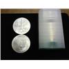 Image 1 : ROLL OF 20-2009 AMERICAN SILVER EAGLES (UNC)