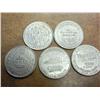 Image 2 : 5-ASSORTED 25 CENT CASINO TOKENS