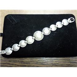 COOL BRACELET MADE FROM AUSTRALIAN COINS .587 ASW