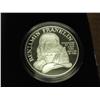 Image 2 : US MINT PROOF BEN FRANKLIN FIREFIGHTERS MEDAL