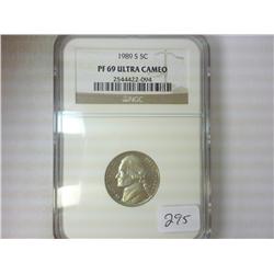 1989-S JEFFERSON NICKEL NGC PF69 ULTRA CAMEO