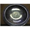 Image 1 : STERLING BOWL WITH 1923 PEACE $ 2 3/4 TROY OZ.