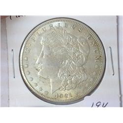 1921-S MORGAN SILVER DOLLAR