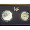 Image 1 : 1991 MT. RUSHMORE 2 COINS UNC SET