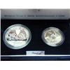 Image 2 : 1991-95 WWII TWO COIN PROOF SET