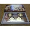 Image 1 : 2008 US MINT PRESIDENTIAL DOLLAR PROOF SET